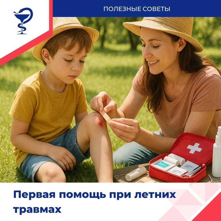 Травмы летом