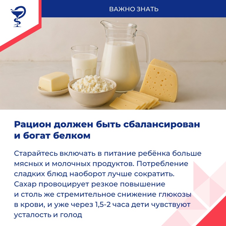 Правильное питание детей
